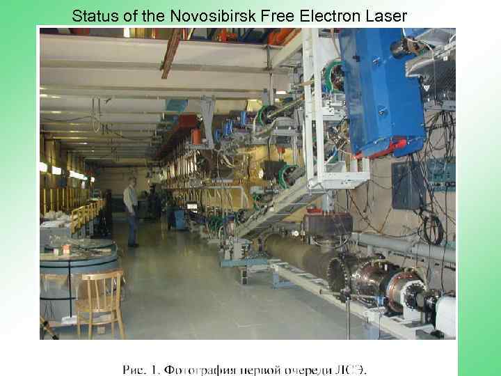 Status of the Novosibirsk Free Electron Laser 