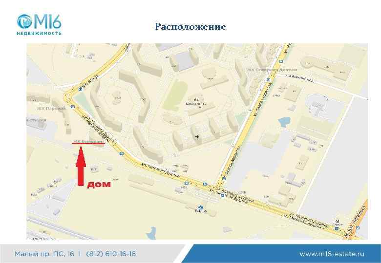 Расположение 