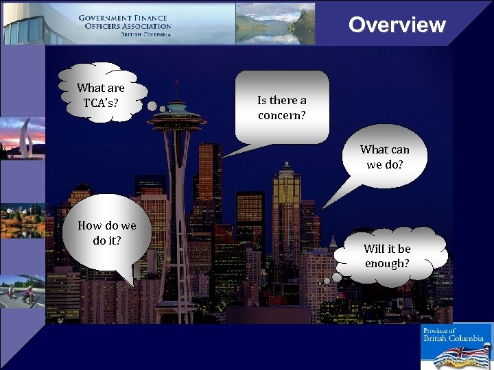 Overview What are TCA’s? Is there a concern? What can we do? How do