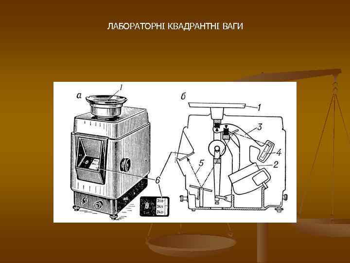 ЛАБОРАТОРНІ КВАДРАНТНІ ВАГИ 