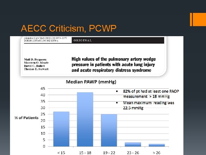 AECC Criticism, PCWP 