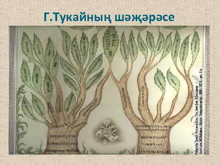 Г. Тукайның шәҗәрәсе 