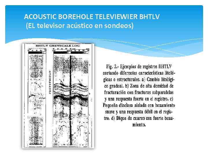 ACOUSTIC BOREHOLE TELEVIEWIER BHTLV (EL televisor acústico en sondeos) 