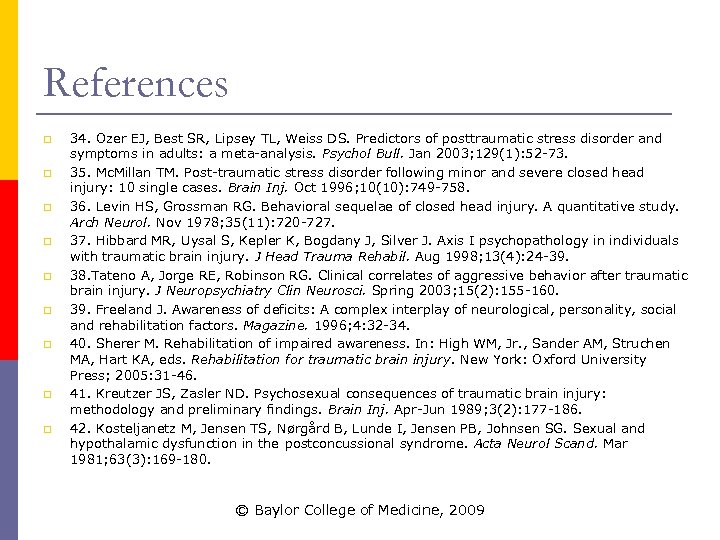 References p p p p p 34. Ozer EJ, Best SR, Lipsey TL, Weiss