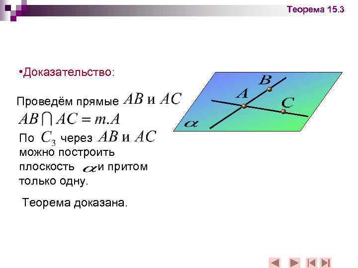 Теорема 15