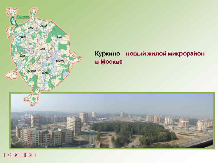 Куркино – новый жилой микрорайон в Москве 8 