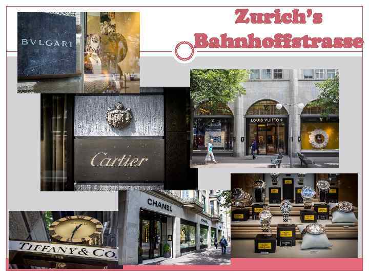 Zurich’s Bahnhoffstrasse 