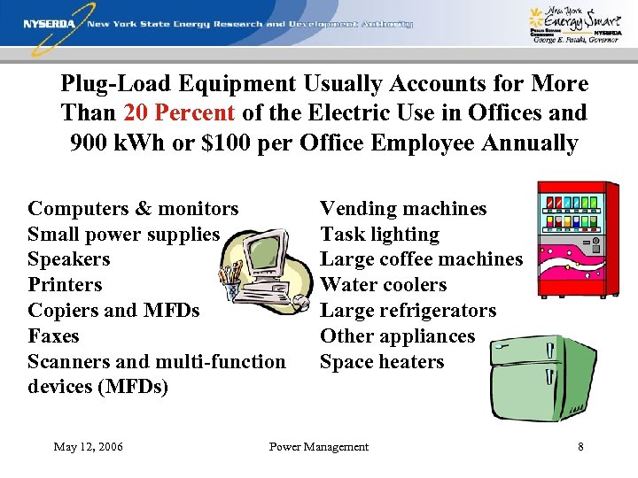 Plug-Load Equipment Usually Accounts for More Than 20 Percent of the Electric Use in