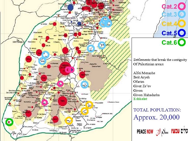Cat. 2 Cat. 3 Cat. 4 Cat. 5 Cat. 6 Settlements that break the