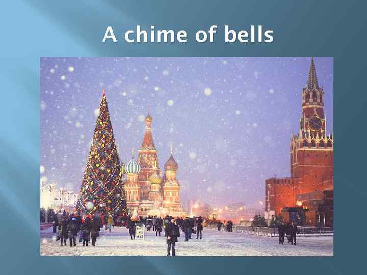 A chime of bells 