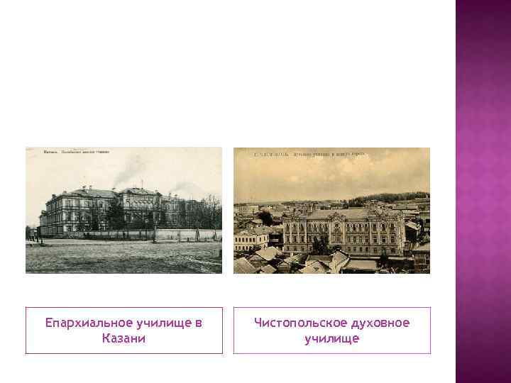 Епархиальное училище в Казани Чистопольское духовное училище 