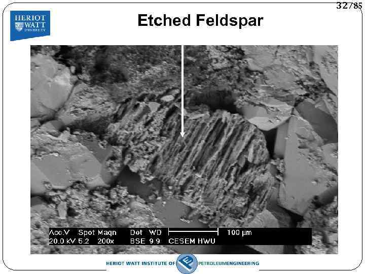 32/85 Etched Feldspar 