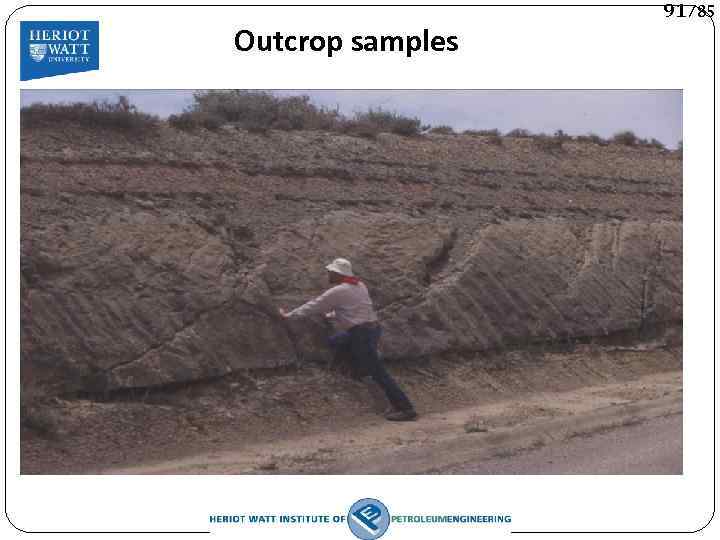 Outcrop samples 91/85 