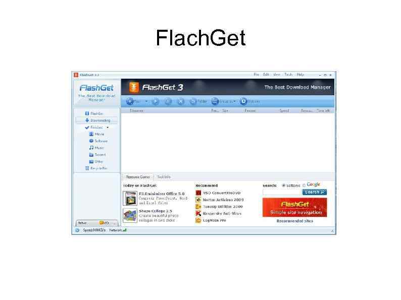 Flach. Get 