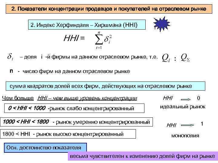 Показатели содержания. Показатели концентрации продавцов на рынке. Концентрация продавцов на рынке оценивается индексом. Показатели концентрации рынка индекс Линда. Показатели концентрации продавцов и покупателей на отраслевом рынке.