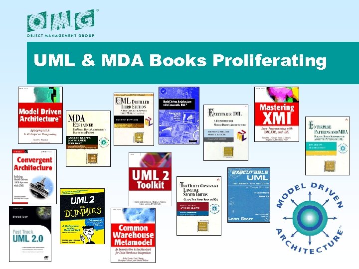 UML & MDA Books Proliferating 