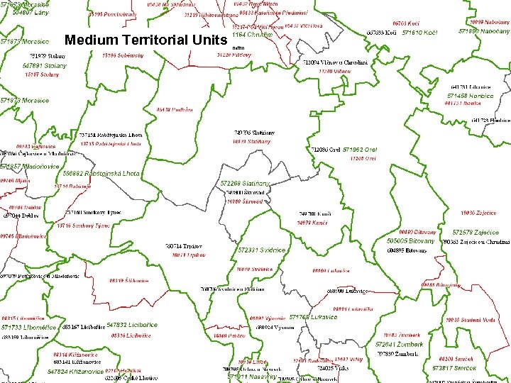 Medium Territorial Units CZECH STATISTICAL OFFICE Na padesátém 81, CZ - 100 82 Praha