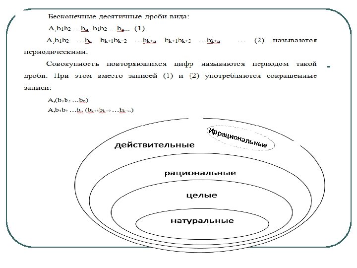 Ирр ацио наль ные 