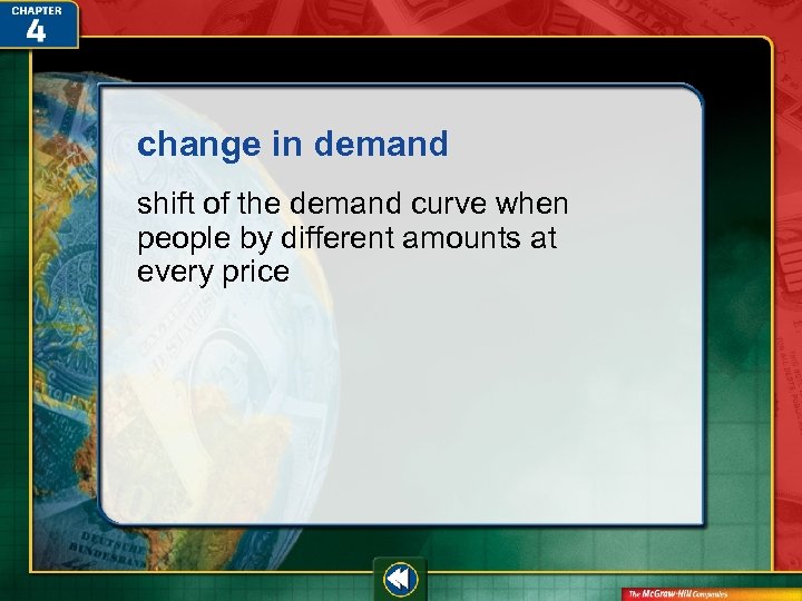 change in demand shift of the demand curve when people by different amounts at