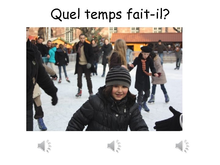 Quel temps fait-il? 