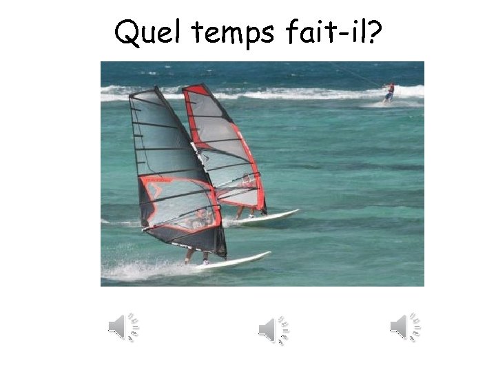 Quel temps fait-il? 