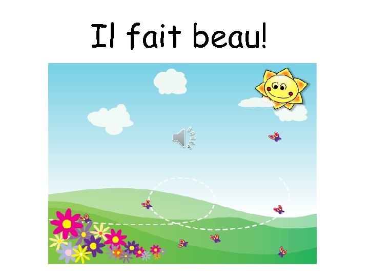 Il fait beau! 