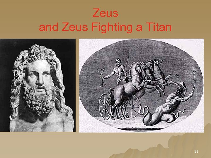 Zeus and Zeus Fighting a Titan 11 