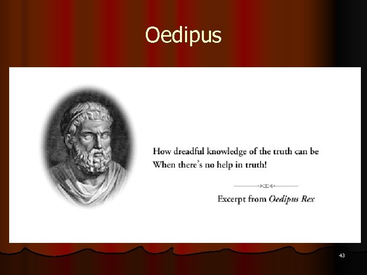 Oedipus 43 