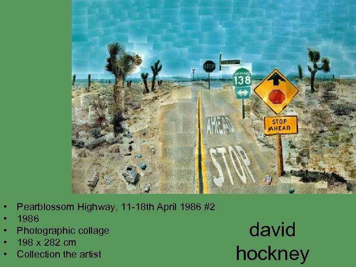  • • • Pearblossom Highway, 11 -18 th April 1986 #2 1986 Photographic