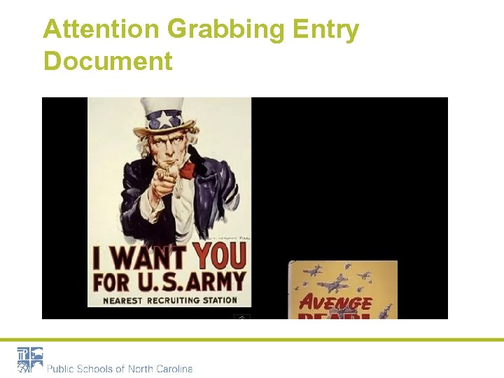 Attention Grabbing Entry Document 