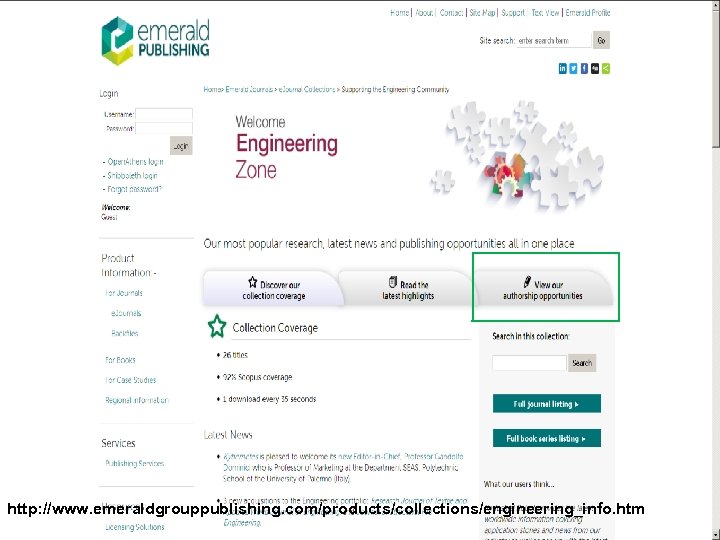 http: //www. emeraldgrouppublishing. com/products/collections/engineering_info. htm 