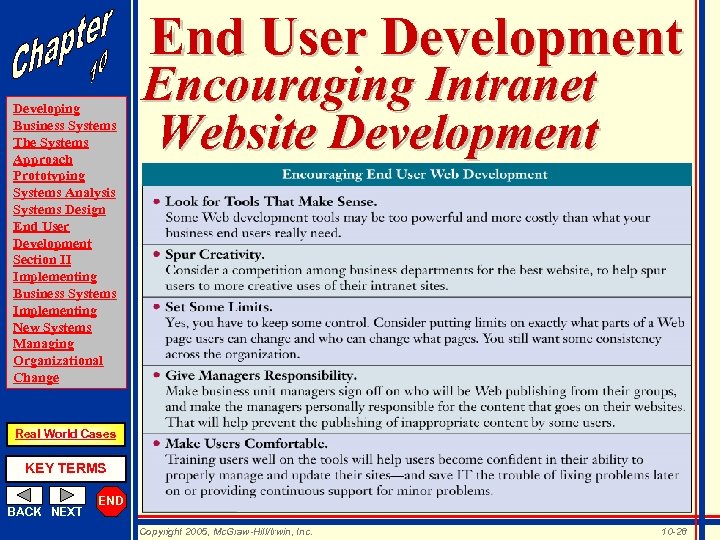 End User Development Developing Business Systems The Systems Approach Prototyping Systems Analysis Systems Design