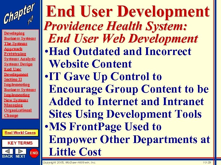 End User Development Developing Business Systems The Systems Approach Prototyping Systems Analysis Systems Design