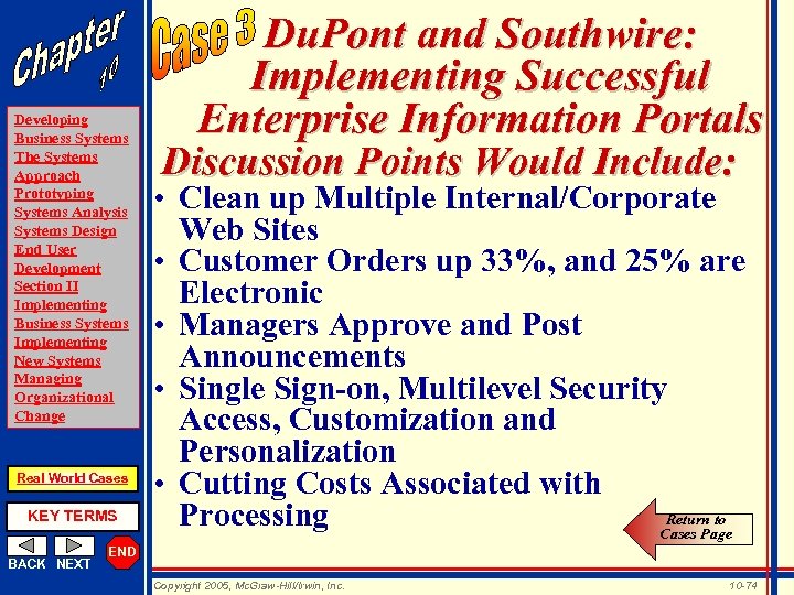 Developing Business Systems The Systems Approach Prototyping Systems Analysis Systems Design End User Development