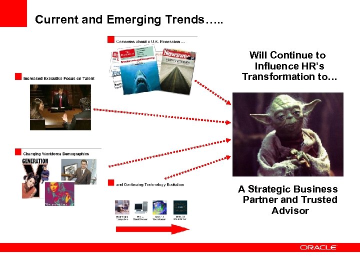 Current and Emerging Trends…. . Will Continue to Influence HR’s Transformation to… A Strategic