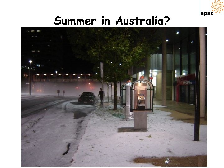Summer in Australia? 