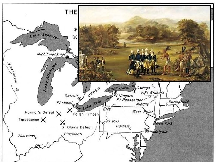 Conquest of the West (Notice the British forts in the West!) 