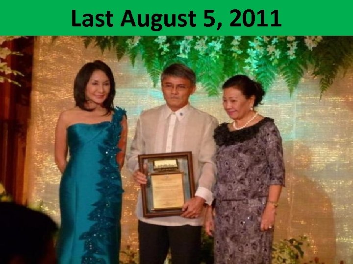 Last August 5, 2011 Garbo sa Sugbo for Local Community & Environmental Management 