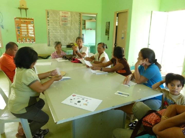 Sustainability of the System Continuous conduct of Informal Education for Vulnerable Group through Purok