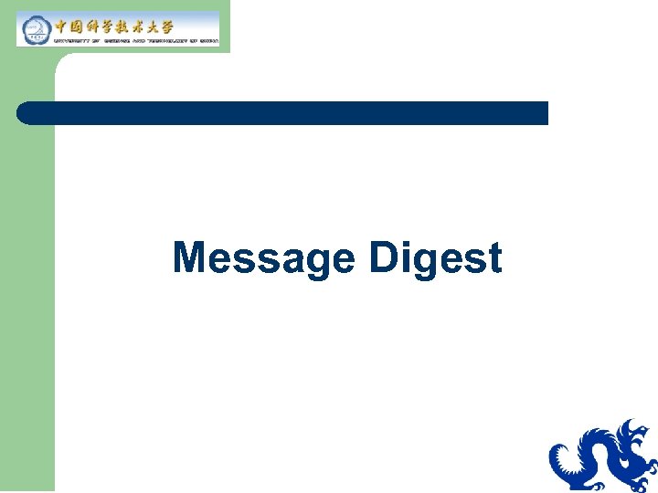 Message Digest 