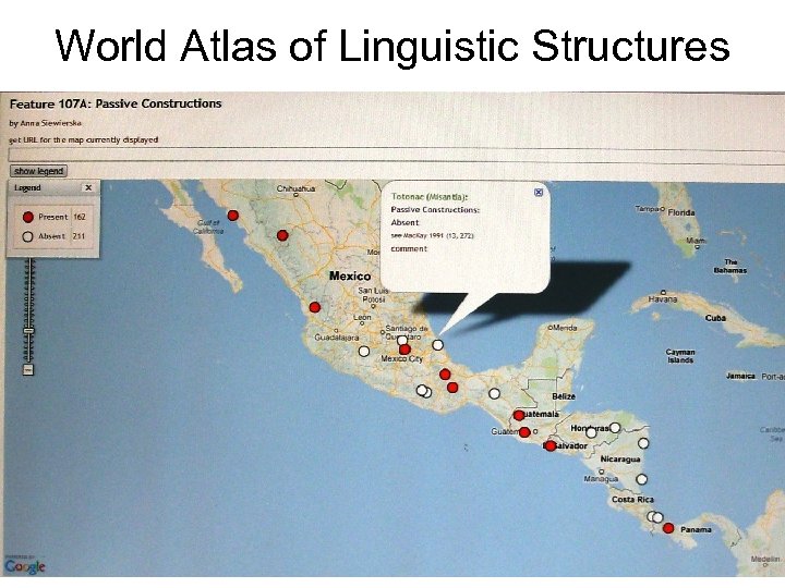 World Atlas of Linguistic Structures 