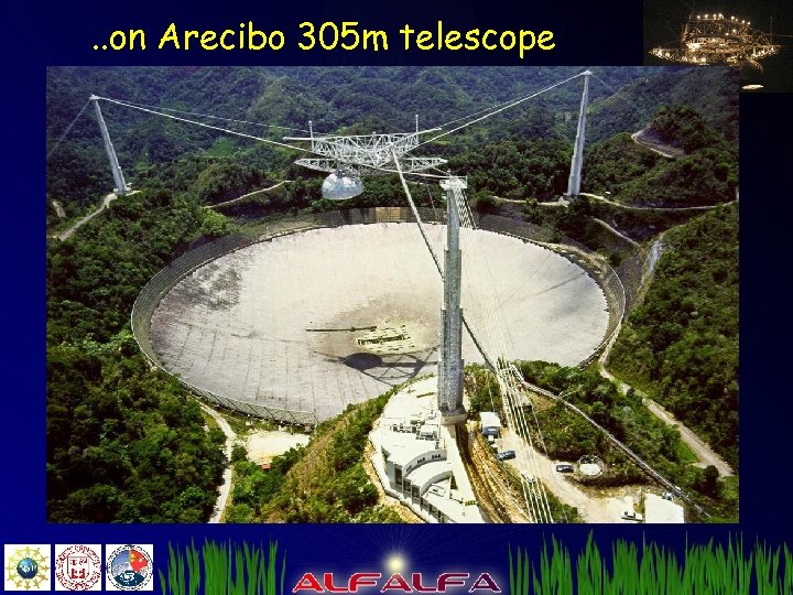 . . on Arecibo 305 m telescope 