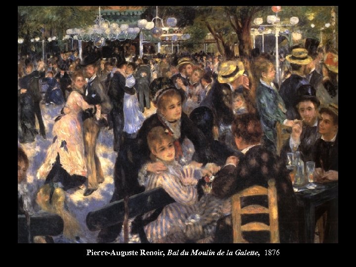 Pierre-Auguste Renoir, Bal du Moulin de la Galette, 1876 