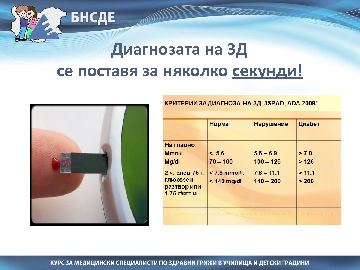 Диагнозата на ЗД се поставя за няколко секунди! 