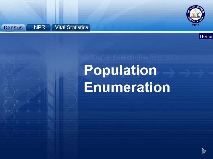 Census NPR Vital Statistics Home Population Enumeration 