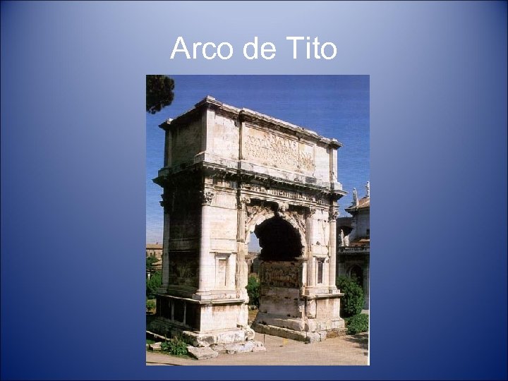 Arco de Tito 