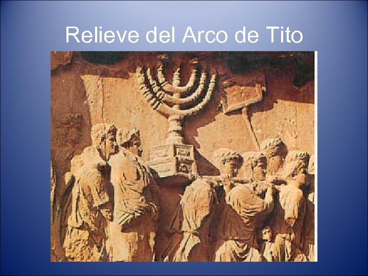 Relieve del Arco de Tito 