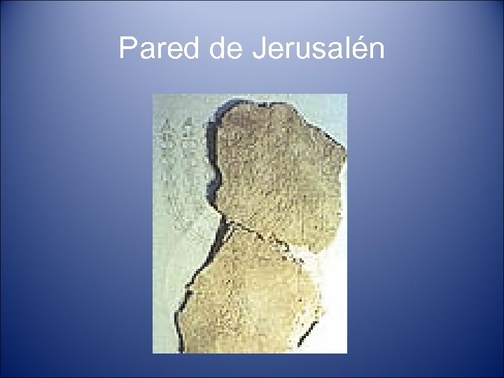 Pared de Jerusalén 