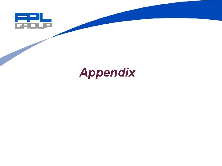 Appendix 