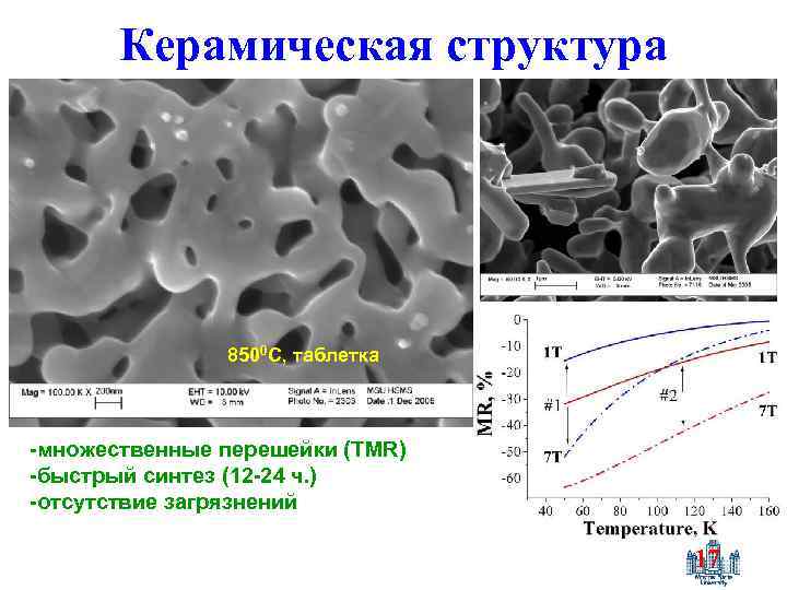 Керамическая структура 8500 С, таблетка -множественные перешейки (TMR) -быстрый синтез (12 -24 ч. )